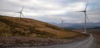 Knockacummer wind farm in Cork