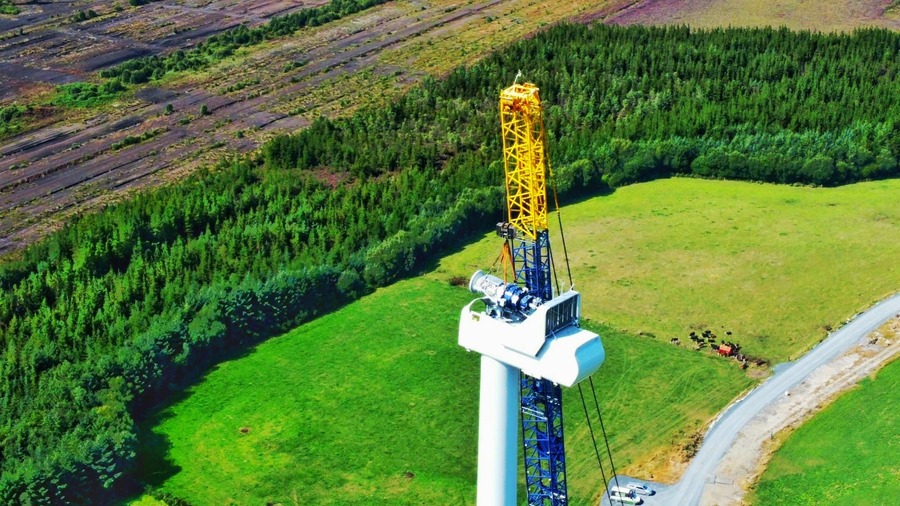 Wind Turbine Gearbox Replacement
